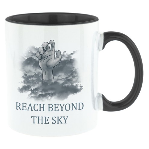 Dreamer Bi-Color Tasse schwarz